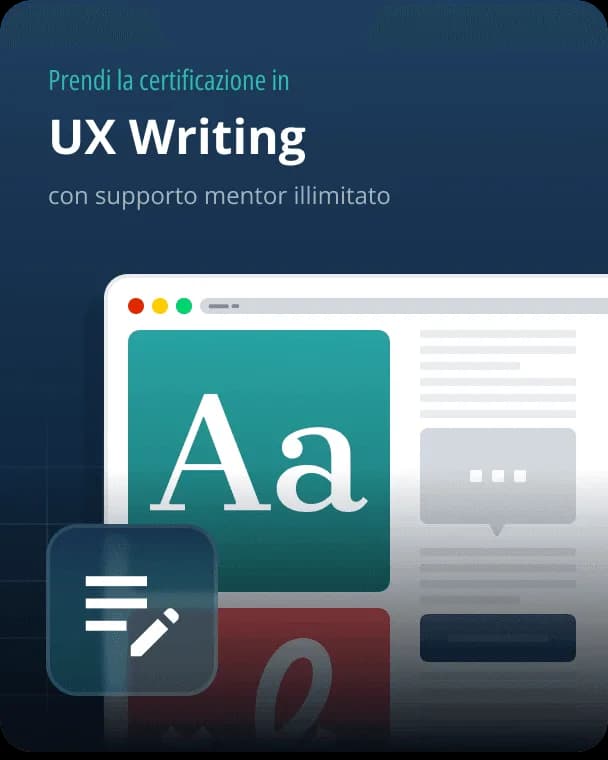 Corso di UX Writing