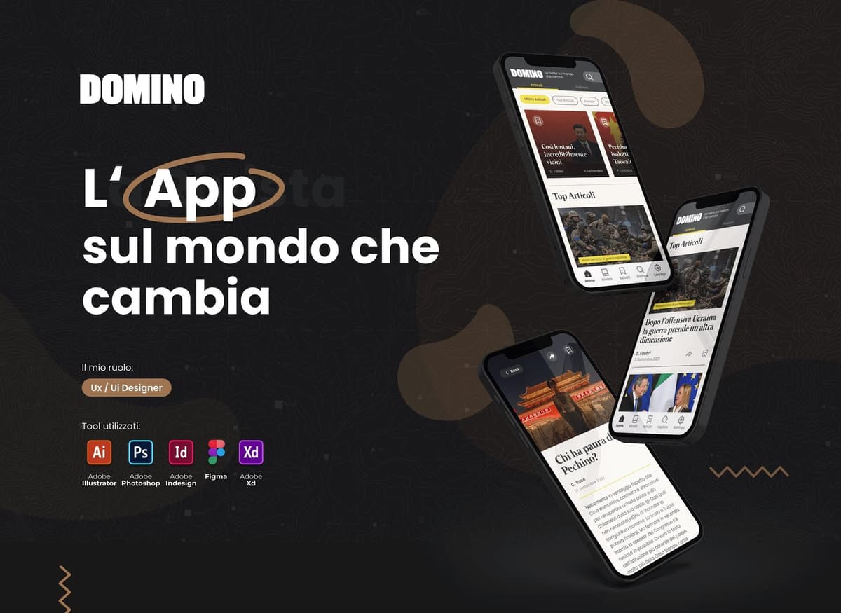 Progetto studente — Domino, l'app su un mondo che cambia