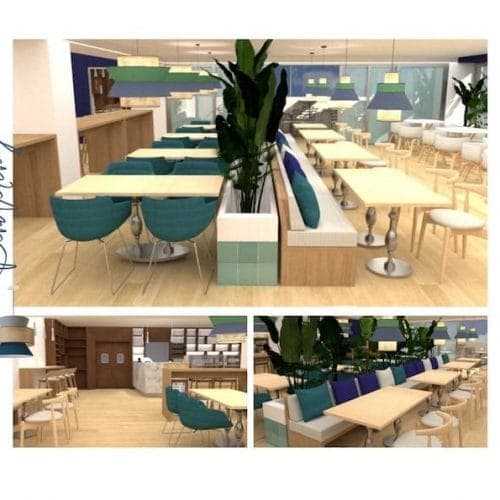 Progetto di interior design realizzato da uno studente EULE