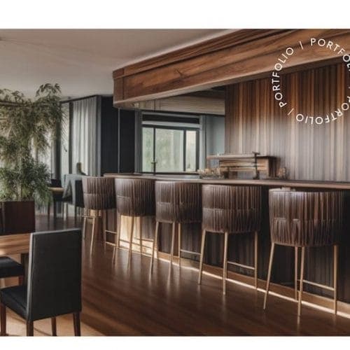 Progetto di interior design realizzato da uno studente EULE