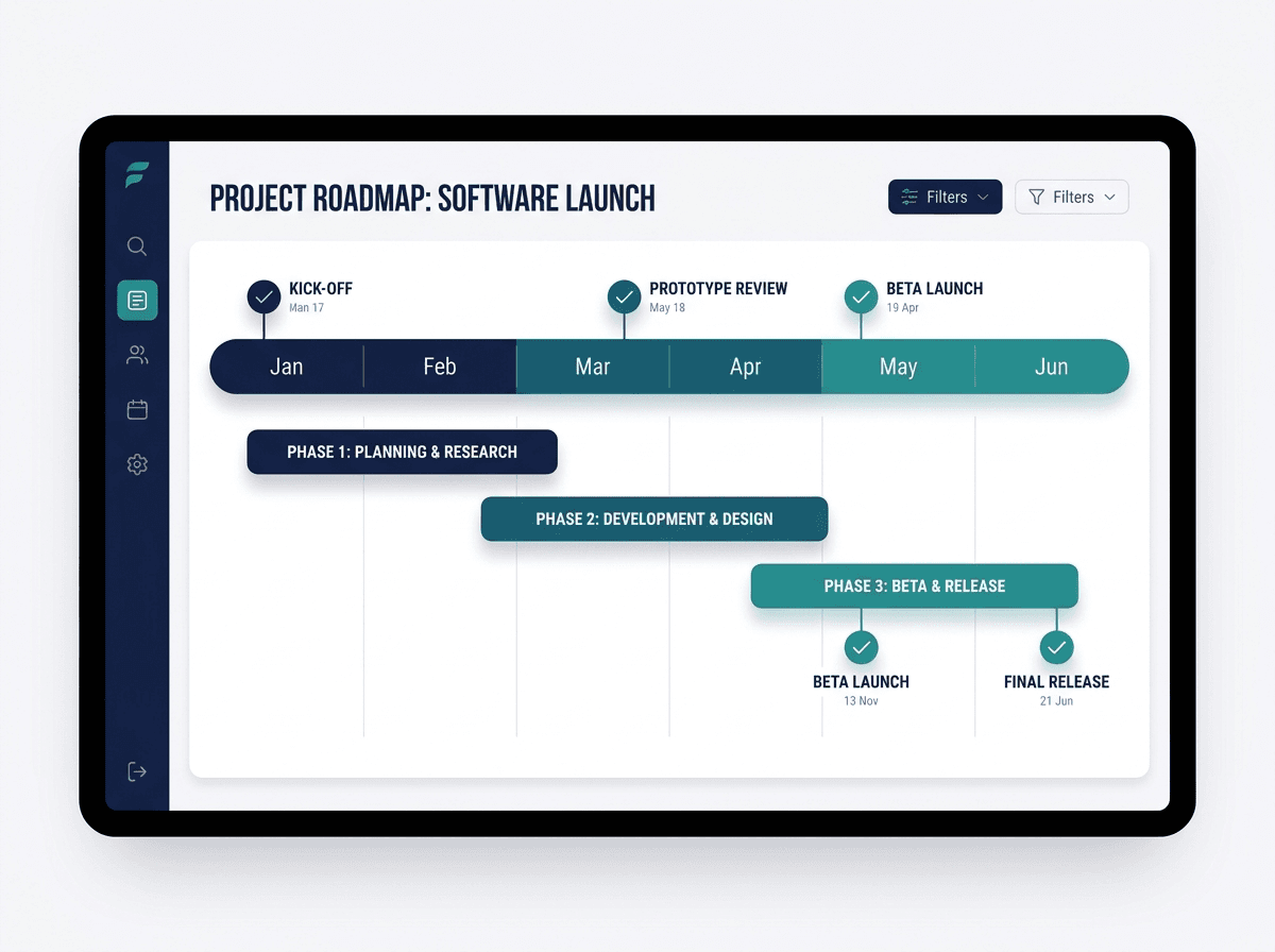 Project work di Project Management realizzato da uno studente EULE