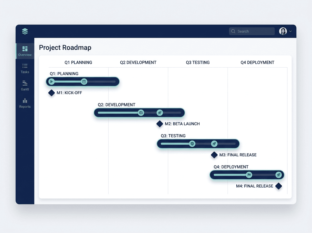 Project work di Project Management realizzato da uno studente EULE