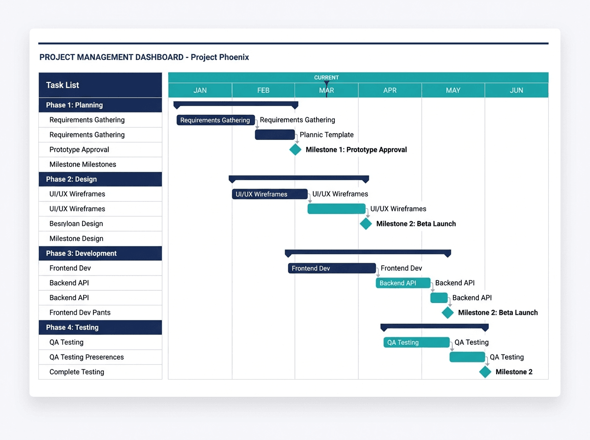 Project work di Project Management realizzato da uno studente EULE