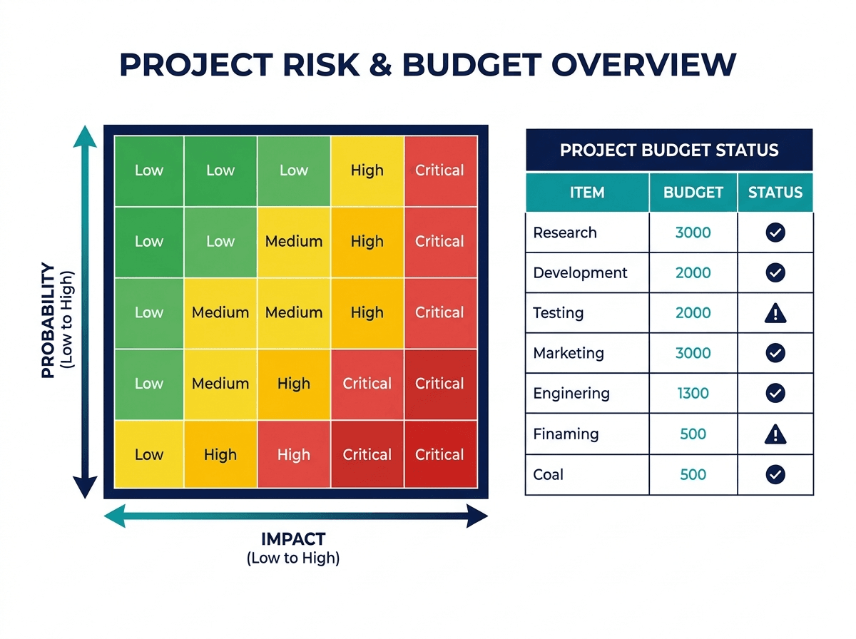 Project work di Project Management realizzato da uno studente EULE
