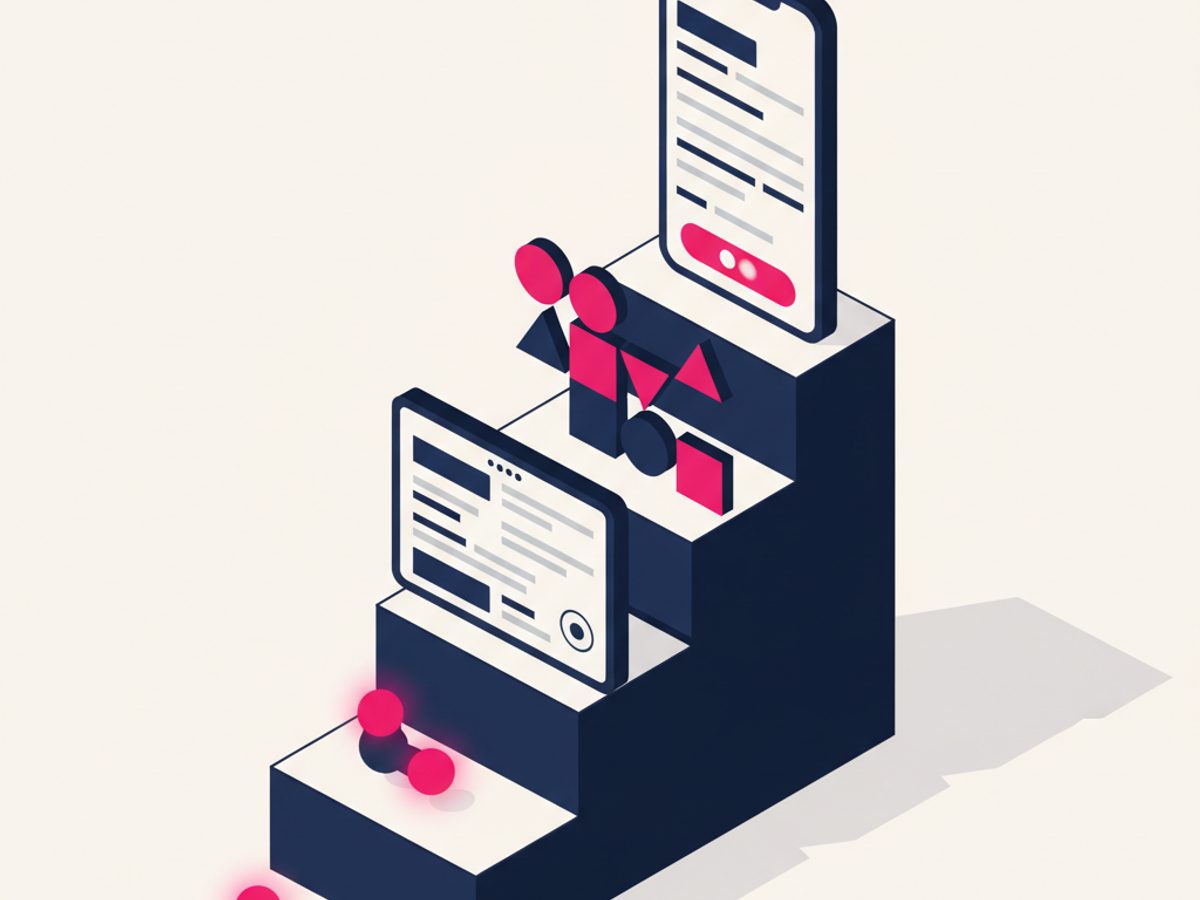 An illustration of the Atomic Design methodology by Brad Frost